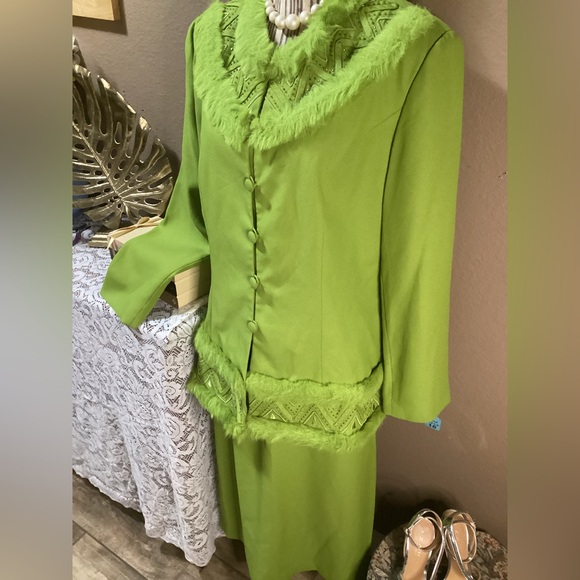 NEWT STELLA LOWISE KB Green SUIT SET Size 16 - Picture 2 of 16